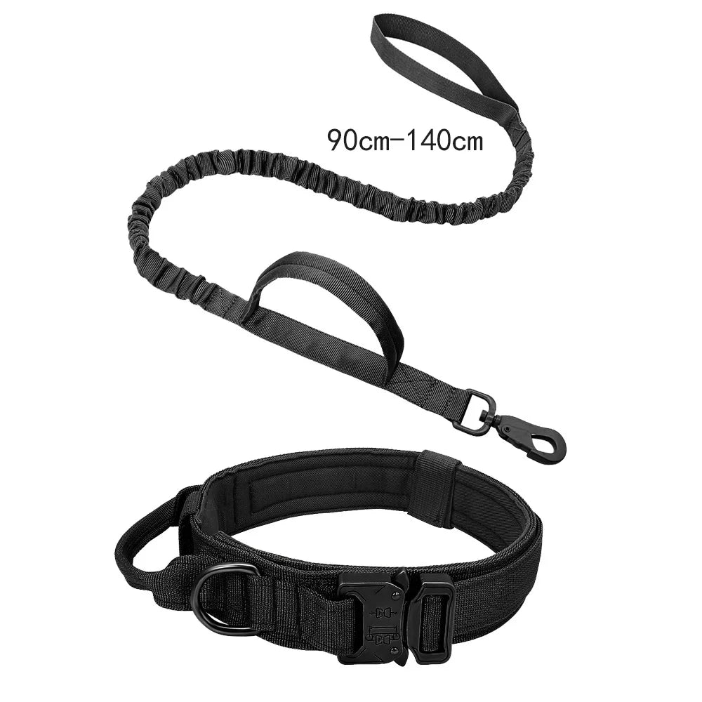 Tactical Military Dog Collar & leash