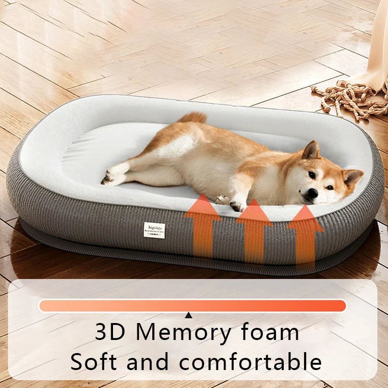 Dog & Cat Bed Soft Memory Foam Sleeping bed for Small Medium