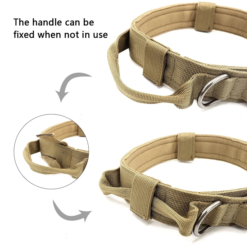 Tactical Military Dog Collar & leash