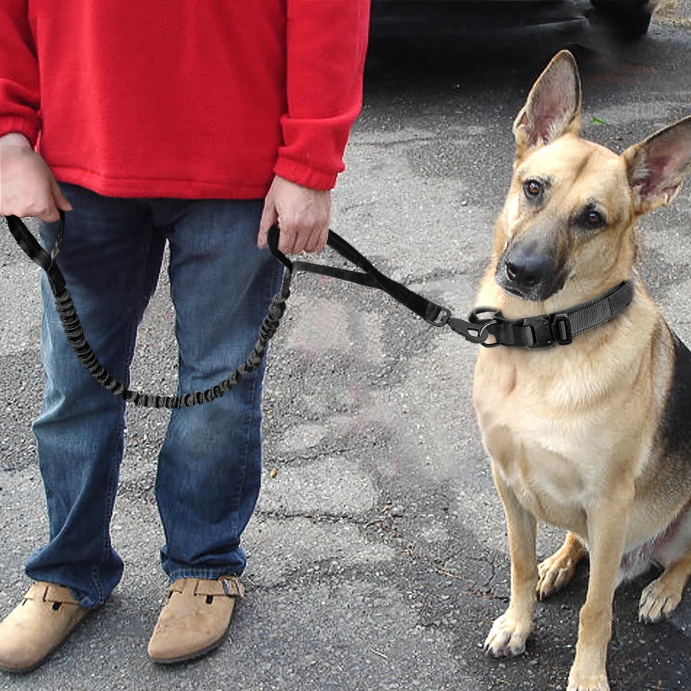 Tactical Military Dog Collar & leash