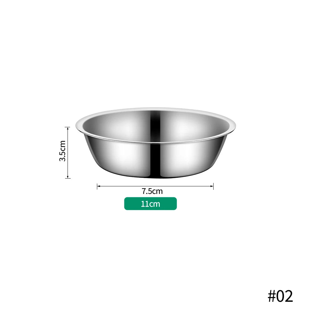 Small, Medium & Large Dog & Cat Bowl Stainless Steel