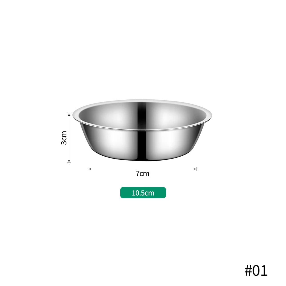 Small, Medium & Large Dog & Cat Bowl Stainless Steel