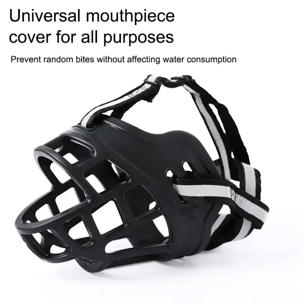 Dog Comfy Breathable Muzzle Guard Against Biting And Barking Medium And Large Dogs