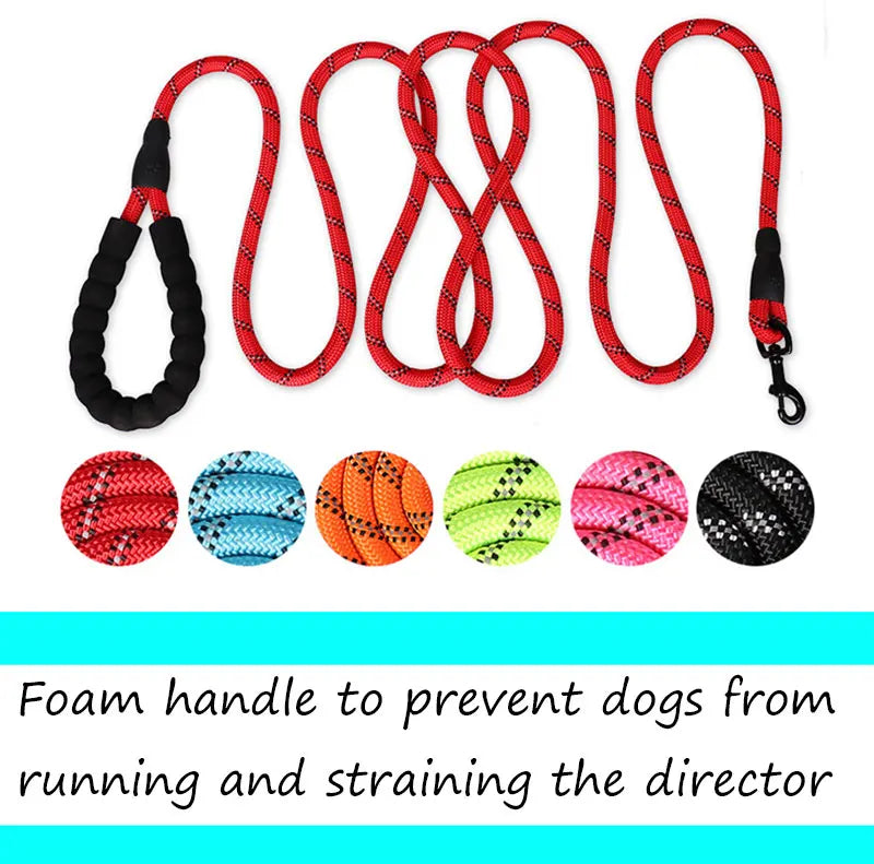 Reflective Strong Dog Pet Leash 150/200/300cm