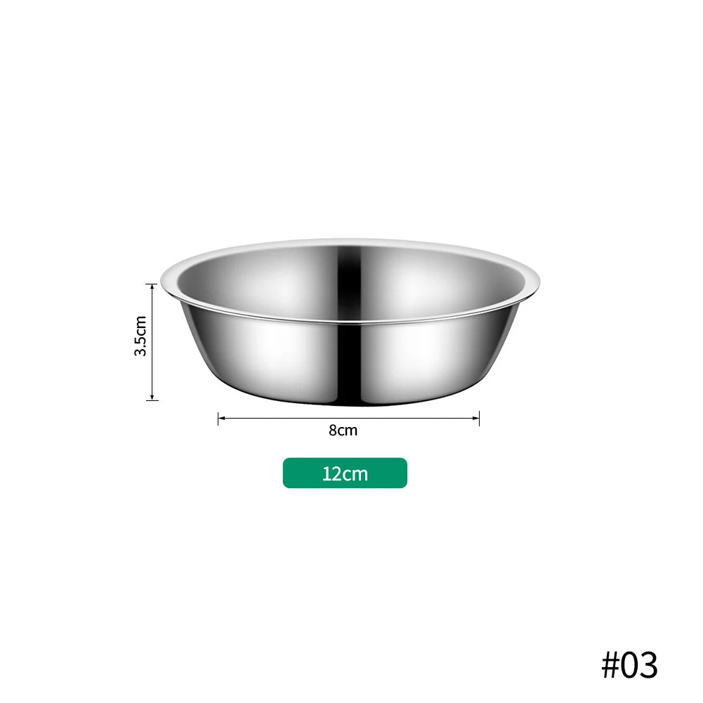 Small, Medium & Large Dog & Cat Bowl Stainless Steel