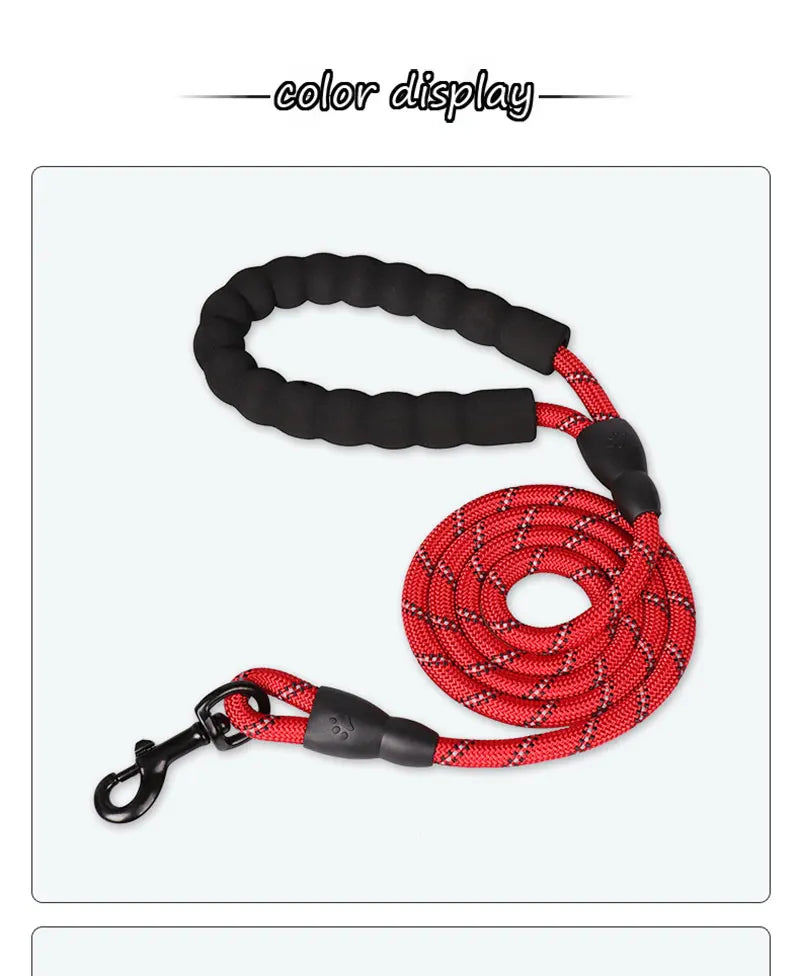 Reflective Strong Dog Pet Leash 150/200/300cm