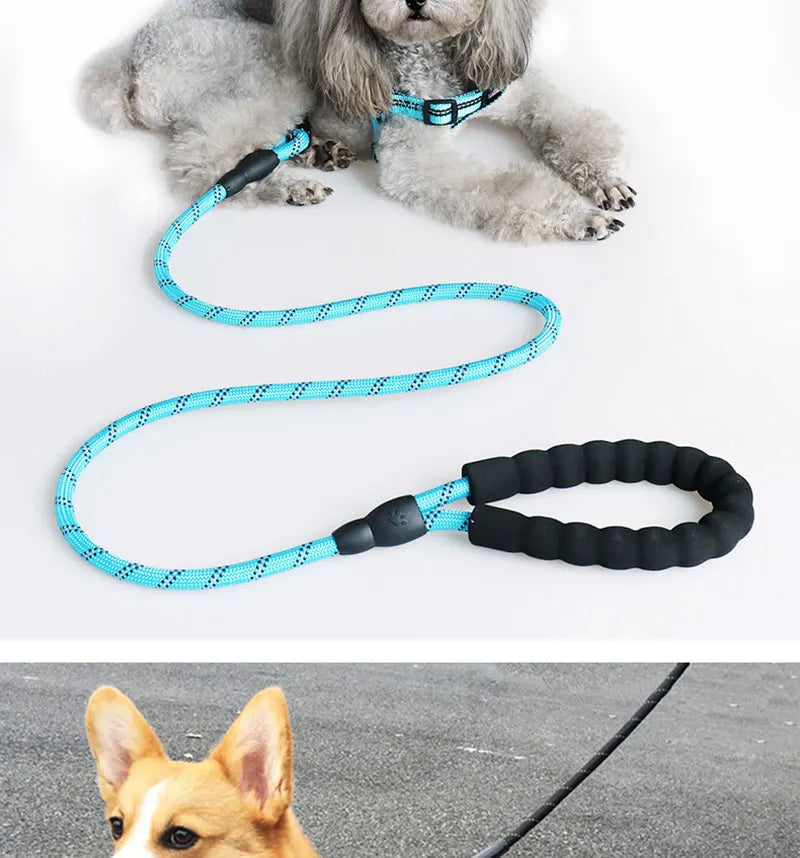 Reflective Strong Dog Pet Leash 150/200/300cm