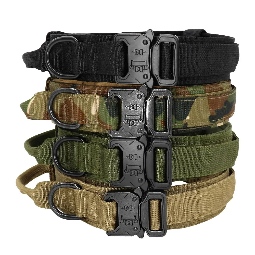 Tactical Military Dog Collar & leash